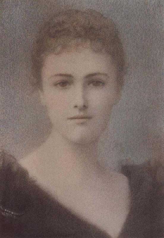 Fernand Khnopff Portrait of Princess Theodule de Grammont-croy